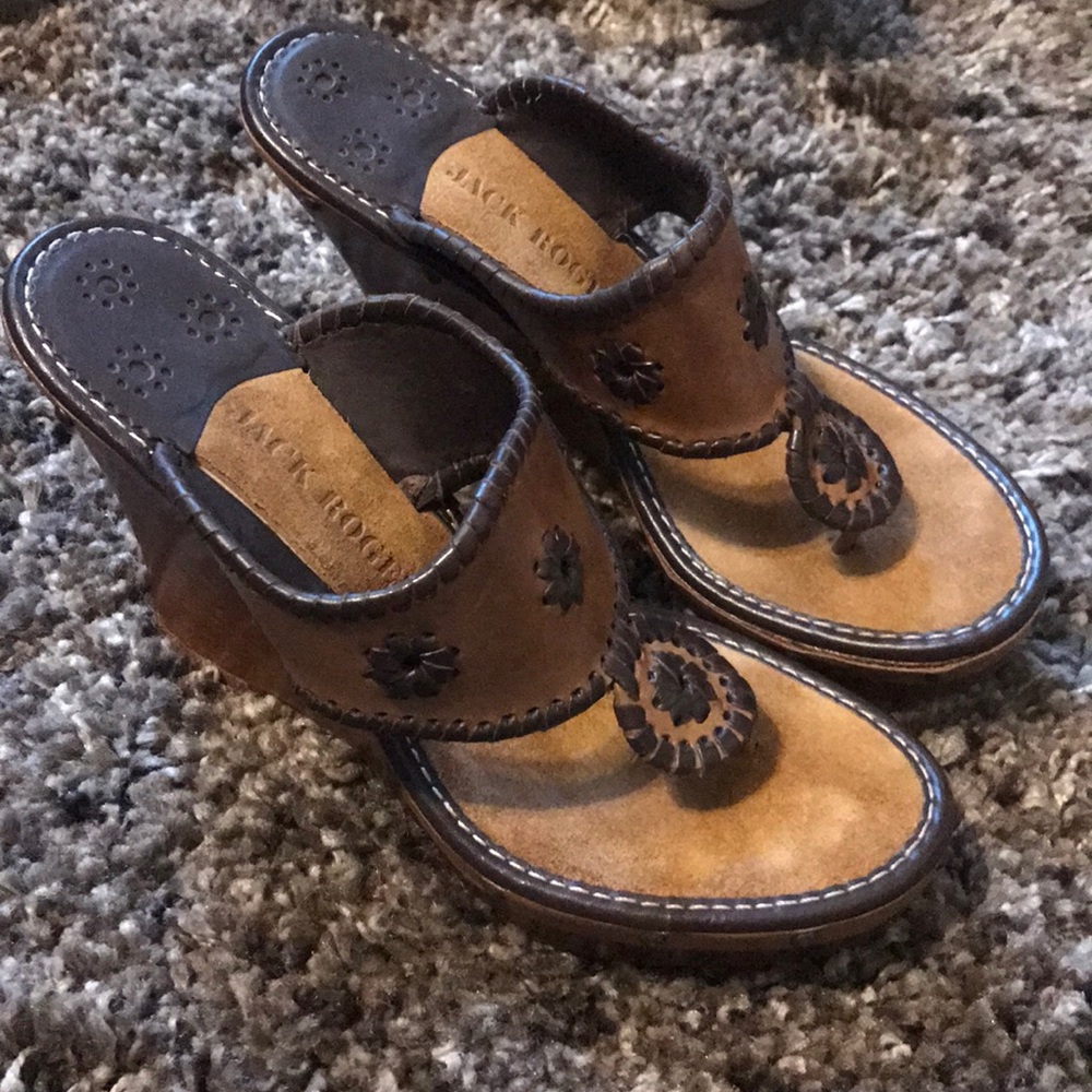 Wedge flip flop